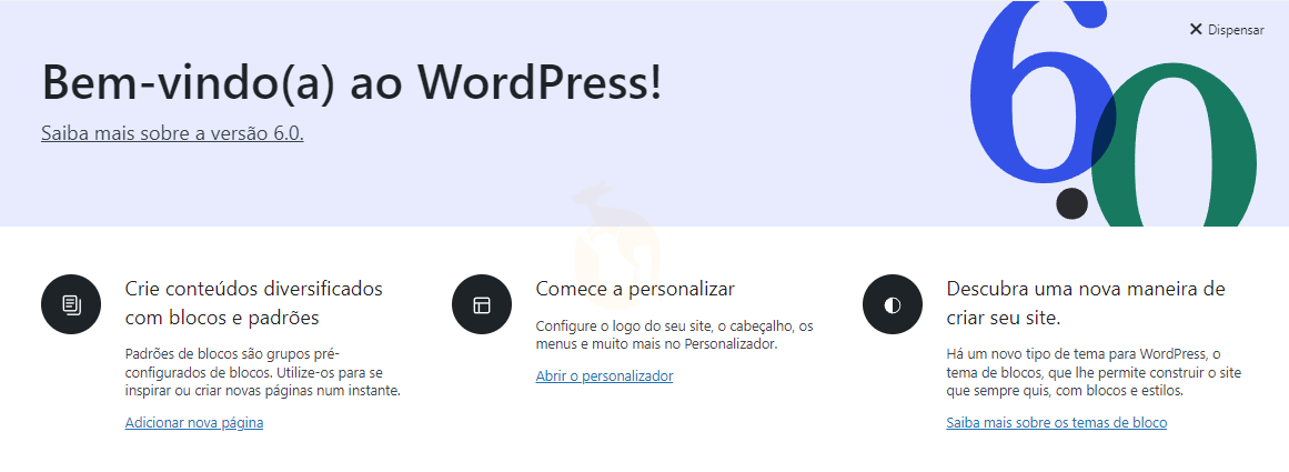 Atualização WordPress 6