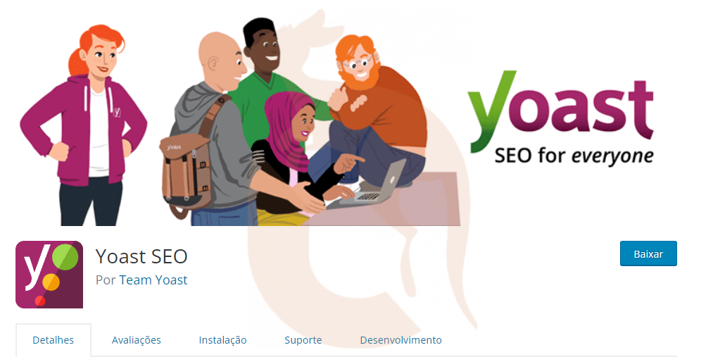 Plugin Yoast SEO WordPress