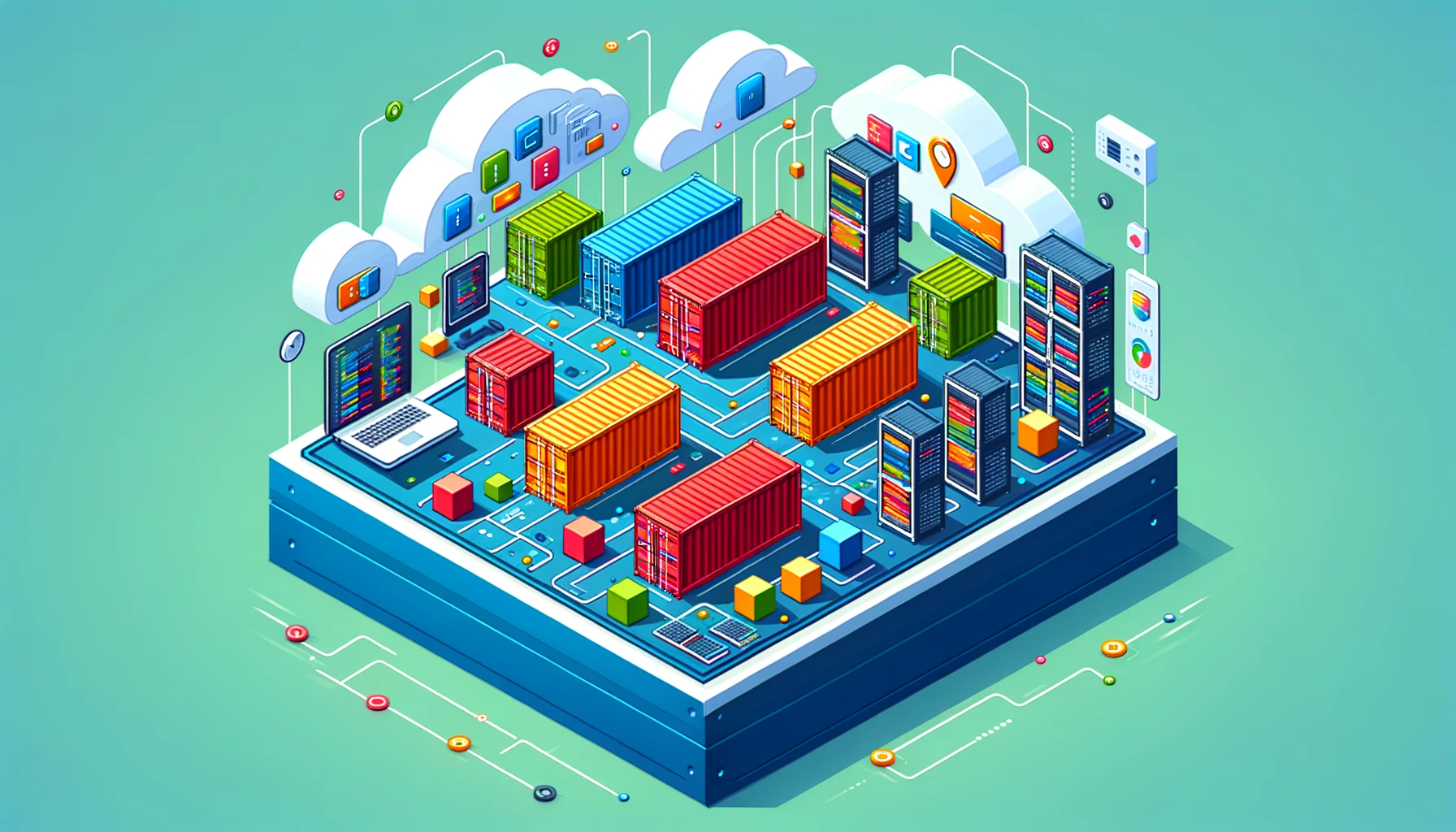 Como funciona hospedagem em container