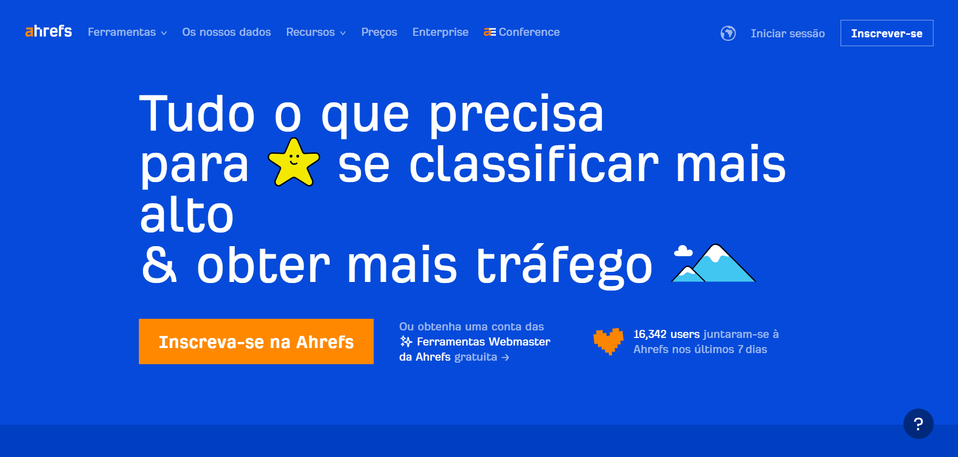 Ahrefs - Ferramenta para monitorar tráfego