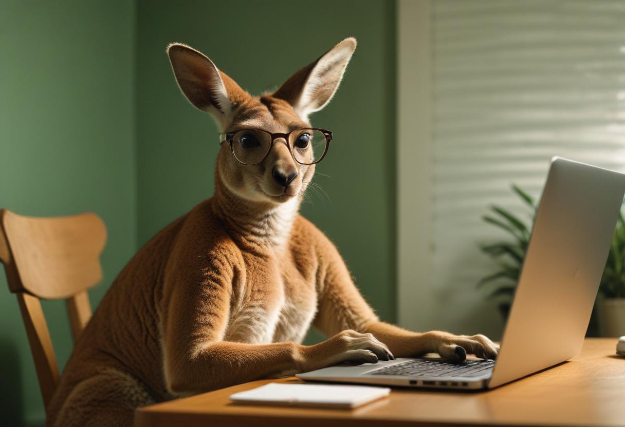 Kangaroo pensando por que deveria alterar o URL do WP Admin