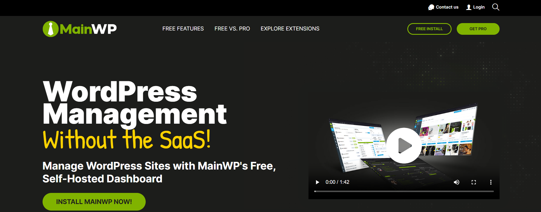 MainWP Gerenciamento de sites WordPress