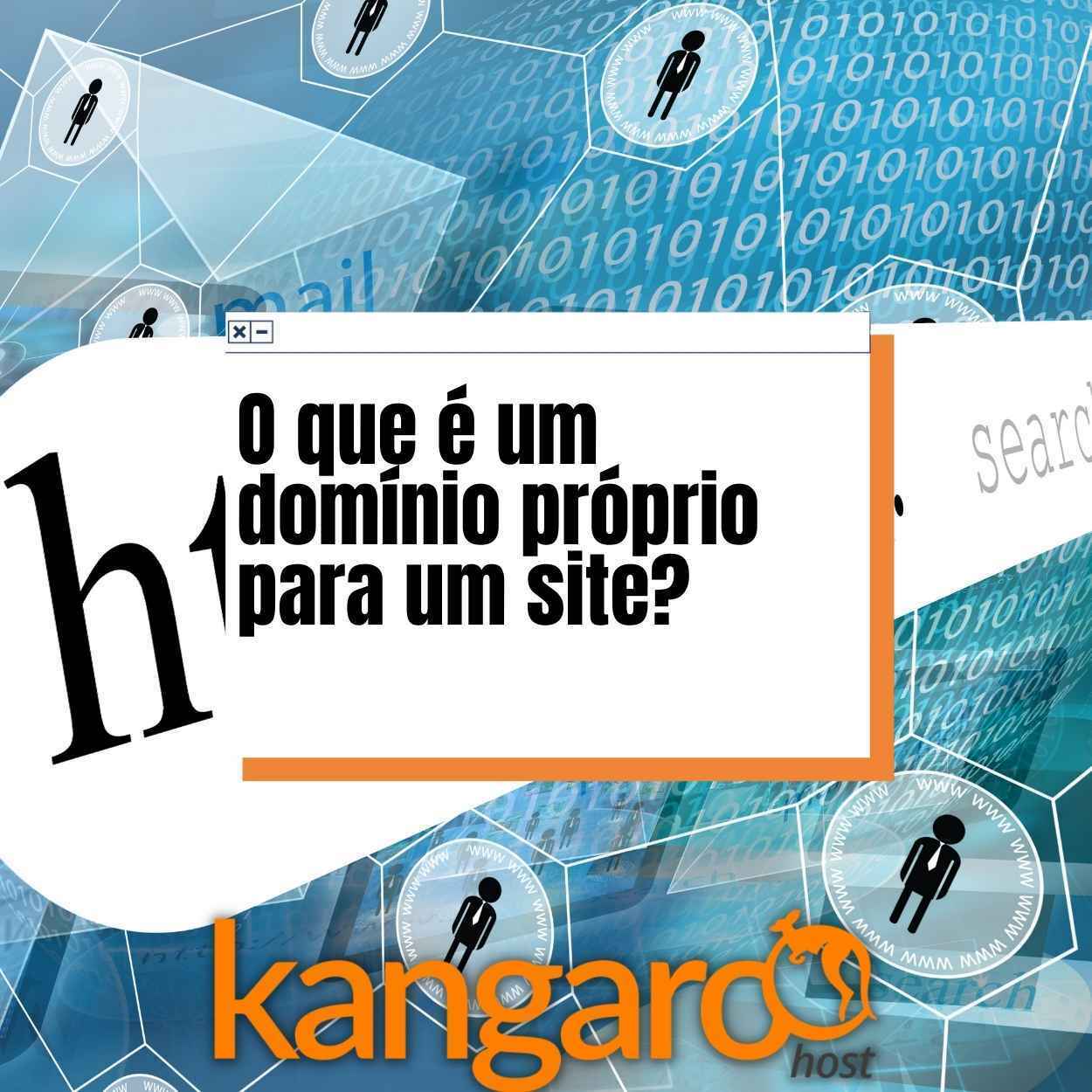 O que é um domínio próprio para um site