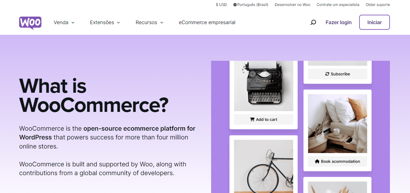 Plugin e-commerce WooCommerce