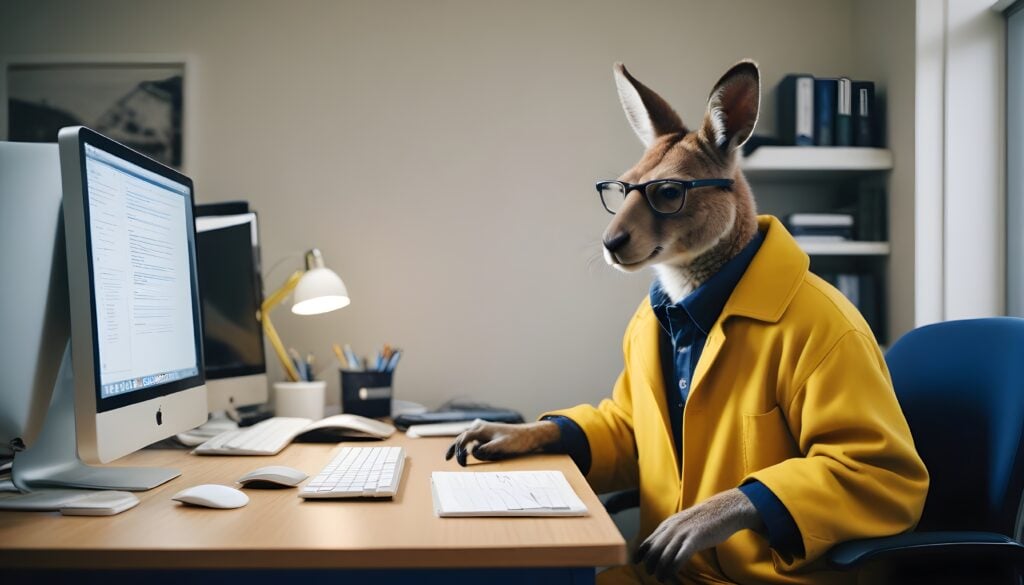 Kangaroo programador desenvolvedor