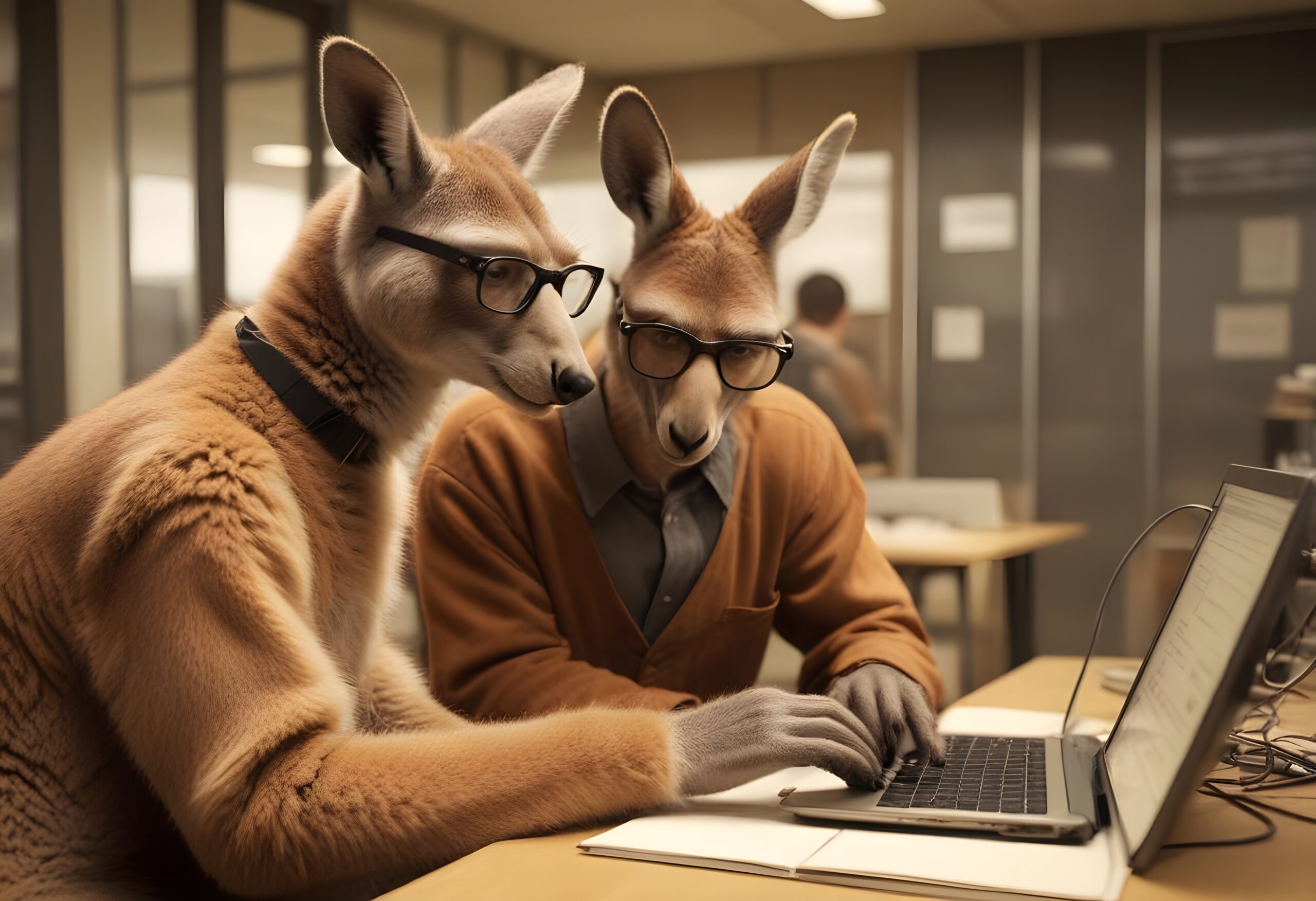 Kangaroo programador desenvolvedor suporte